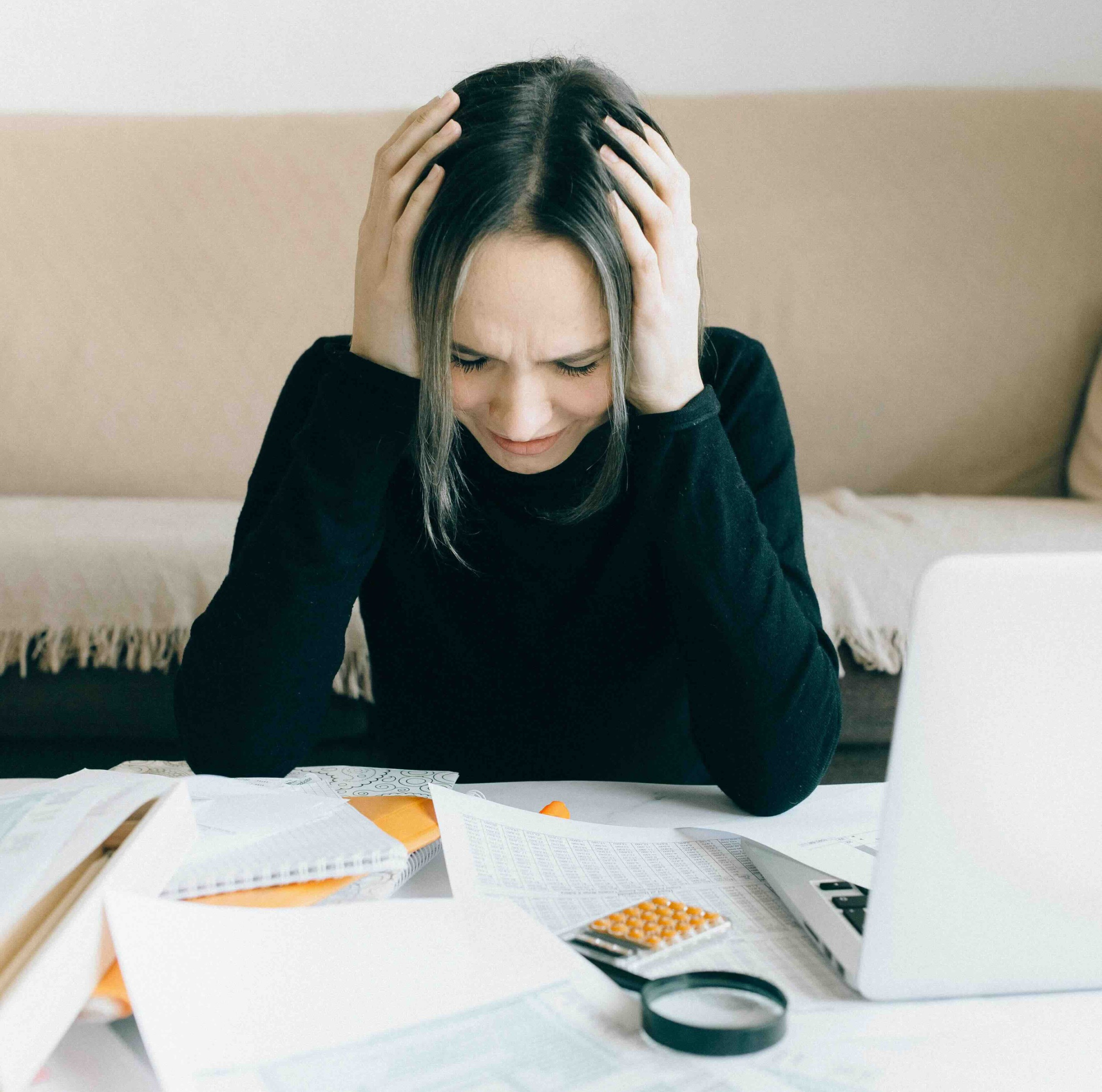 Boca Raton accountant woman stressed out